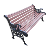 Victorian cast garden bench