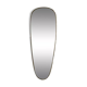 Miroir doré rétroviseur et forme libre des années 50