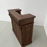 Pine trading counter completely restored