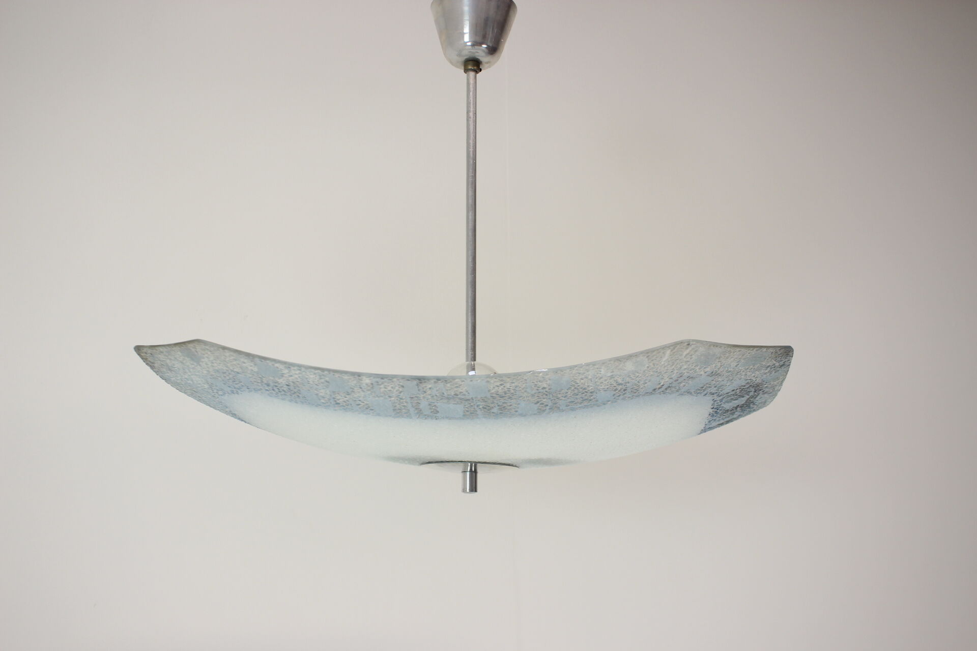 Mid-Century Glass Pendant, 1960's