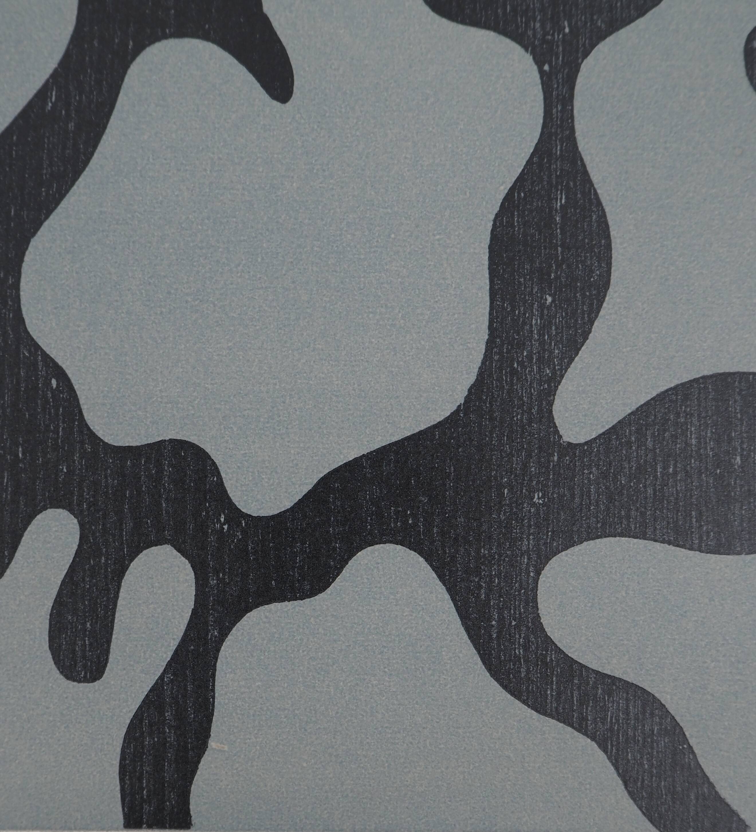 Jean arp: relief i - original woodcut