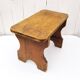 Wooden step stool country decoration