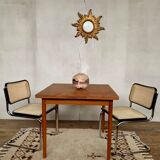 Square table in teak 85 x 85 cm