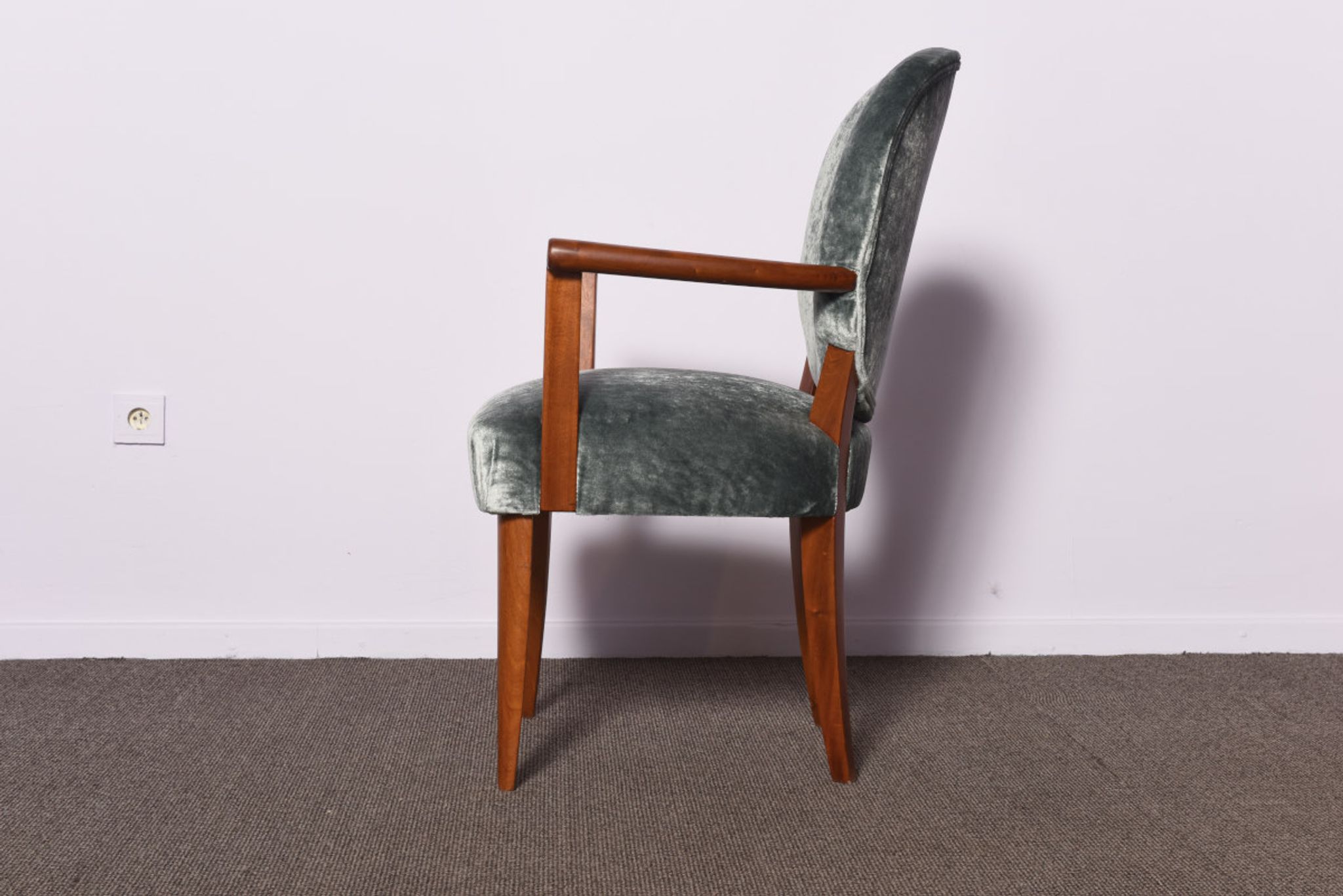 Set de 3 chaises art déco 1930s
