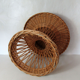 Table basse ronde en rotin