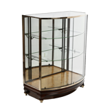 Brass and mahogany shop window