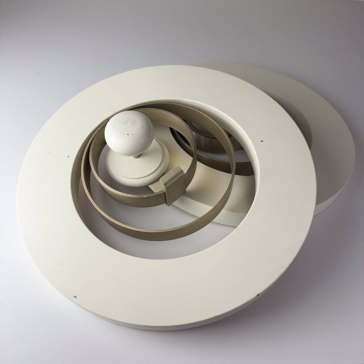 Mid-century Space Age wall coat rack, Italy, 1970s