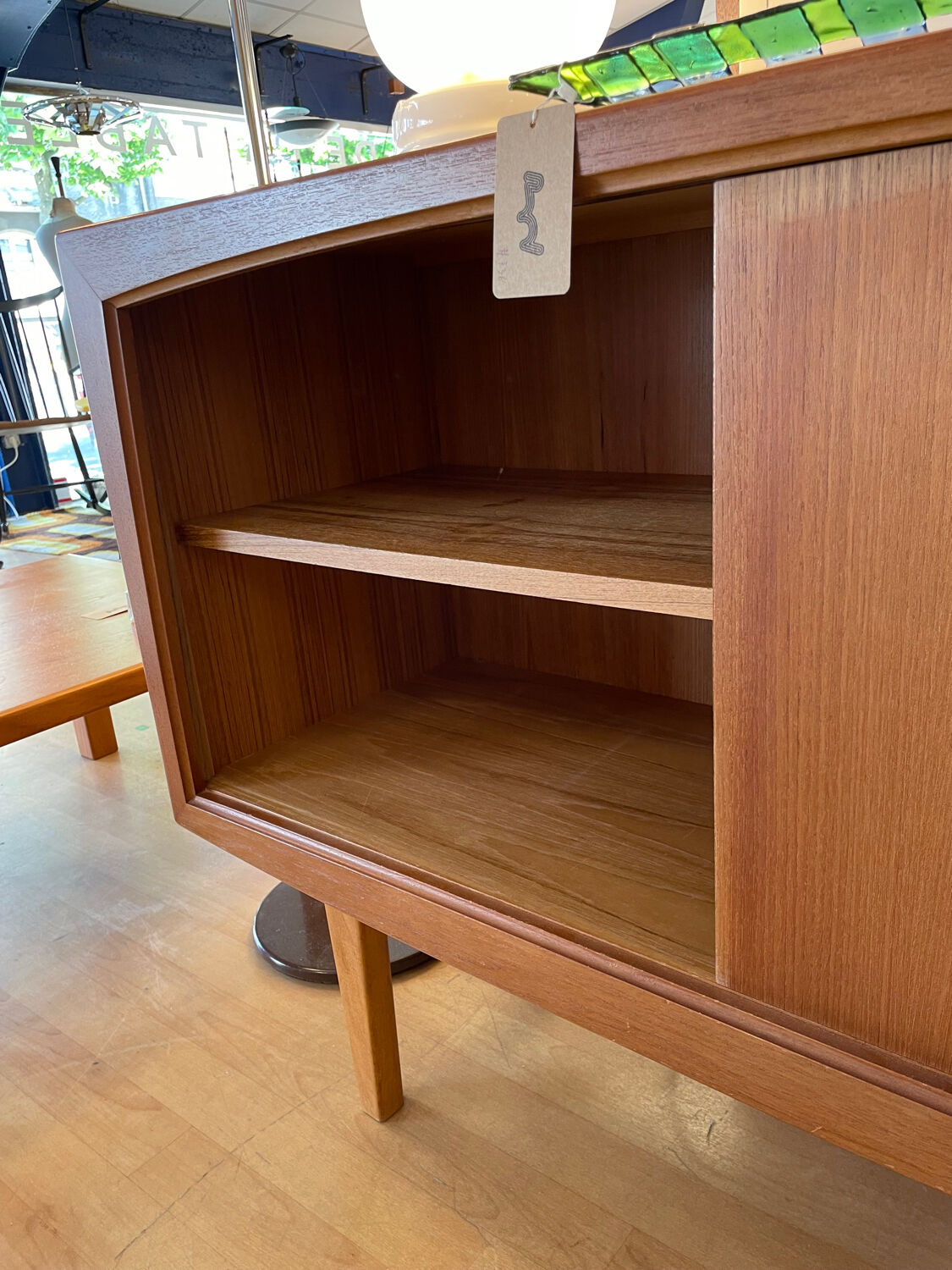 Blond teak sideboard, Germany, 60 ́s