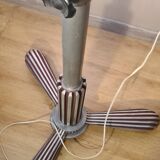 lampadaire 1940  rarestyle projecteur pieds sur roulettes  alu masif    180x110x70