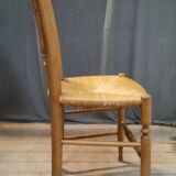 Chaise paillee