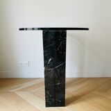 Vintage black marble console from Cattelan Italia