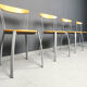 Vintage postmodern Italian dining chairs, 1990s