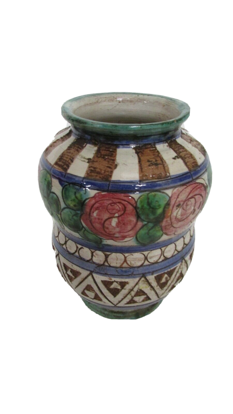 Vase decor abstract geometric