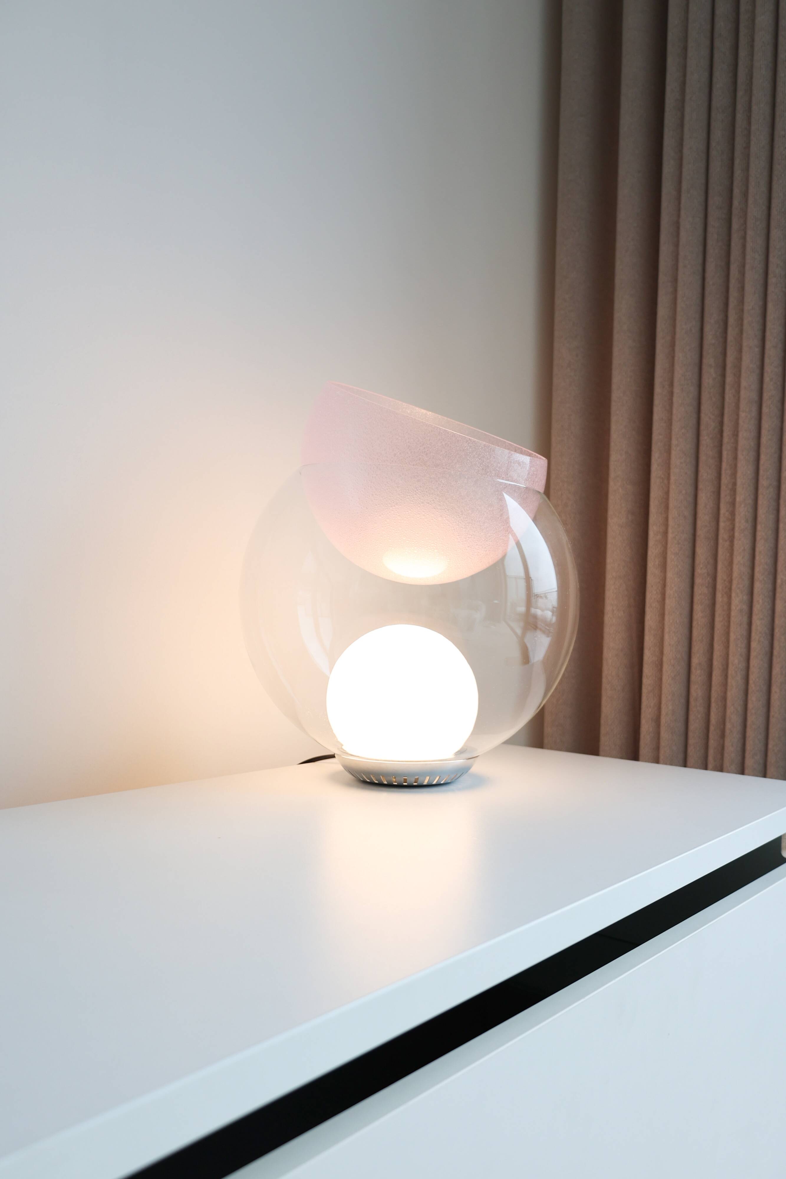 Gae Aulenti, Giova table lamp for Fontana Arte, 1980s.