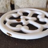 Vintage cast iron trivet