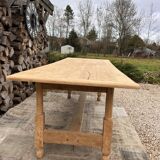 Solid oak farmhouse table 233cm