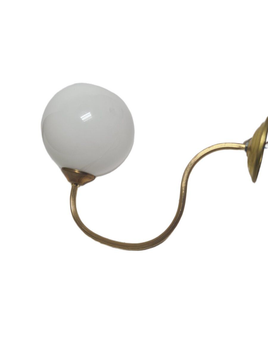 Vintage Art Deco wall lamp, Poland, 1950s