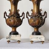 Pair of antique decorative vases