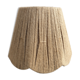 Vintage old rope lampshade