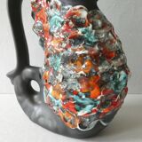 Zoomorphic ceramic pitcher vase, 60s