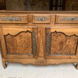 Louis XV walnut sideboard, 19th century