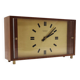 Mid Century Teak Desk Clock by Kienzle International