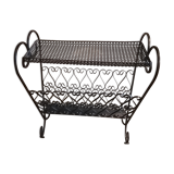 Wrought iron magazine holder Mategot 1960