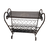 Wrought iron magazine holder Mategot 1960