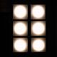 Vintage 20thc italian set of six iguzzini dada wall lights c.1970