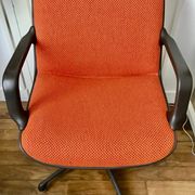 Fauteuils de bureau vintage orange pour Comforto 1980