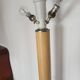 Italian silver bronze floor lamp 1970s