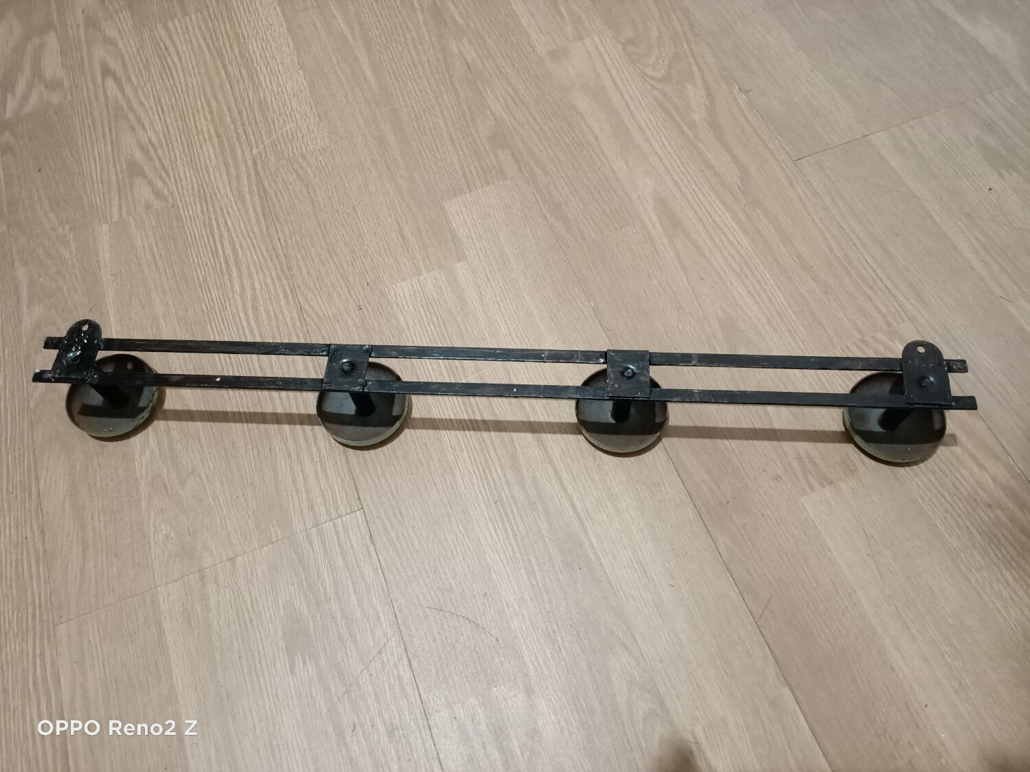 Vintage wall coat rack