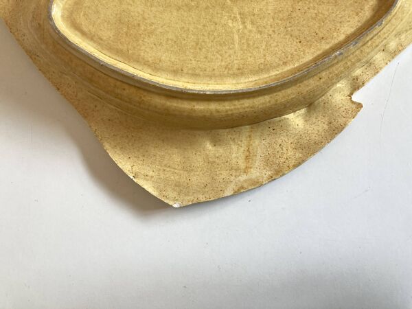 Paire de plats poisson Vallauris 1850 Atelier Cerenne Vallauris