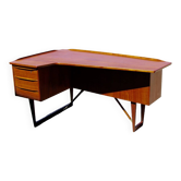 Vintage boomrang desk by peter lovig nielsen 1960s