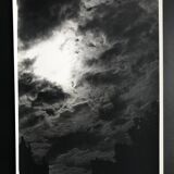 Rosine nusimovici, untitled (cloud ii), c 1980. black and white silver print