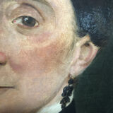 Tableau "La femme aux boucles d'oreille de jais"