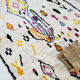 Moroccan berber carpet 297x192cm