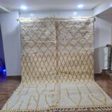 Handmade wool Berber rug 300X200 cm