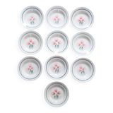 Flora Plates New Givors Earthenware Factory