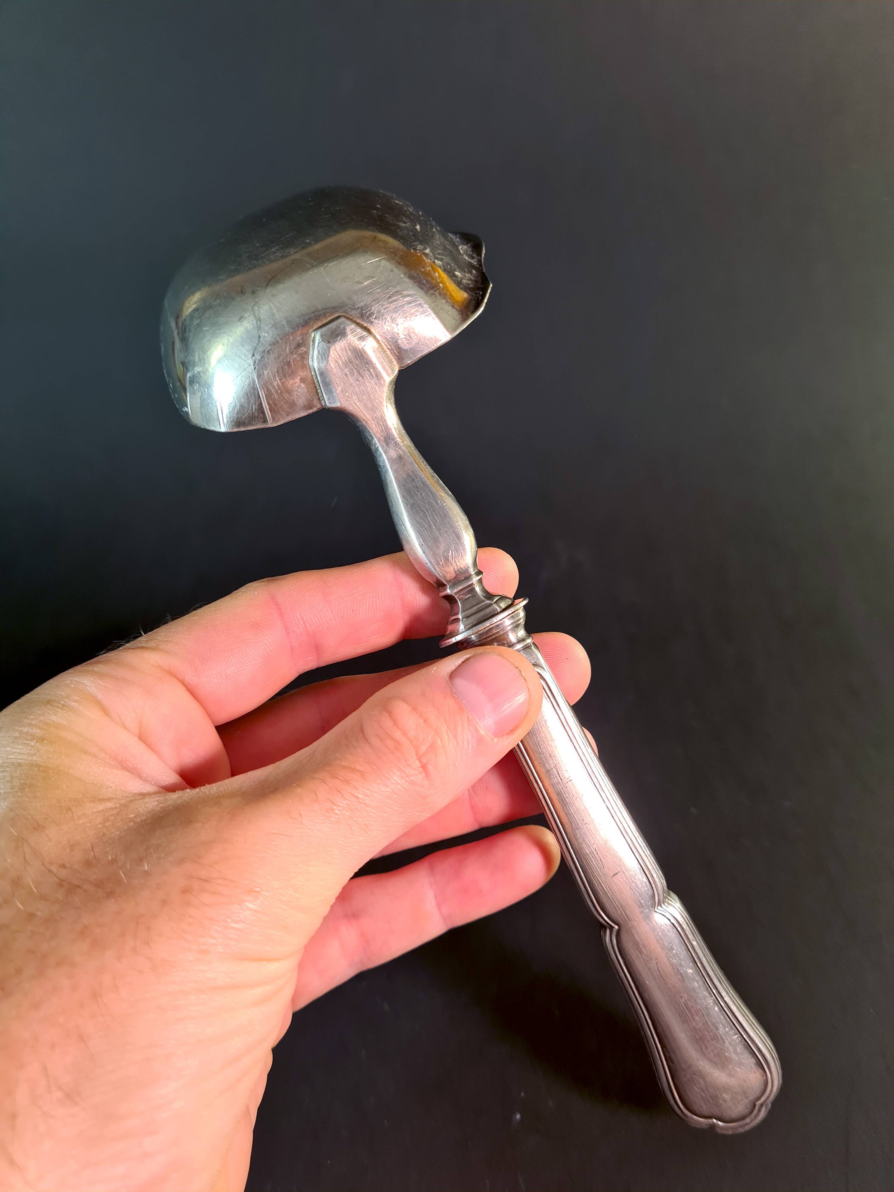 Set of 3 silver-plated serving cutlery - Retro charm guaranteed! 🧀