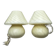 Lampes de table champignon Vetri Venini Murano