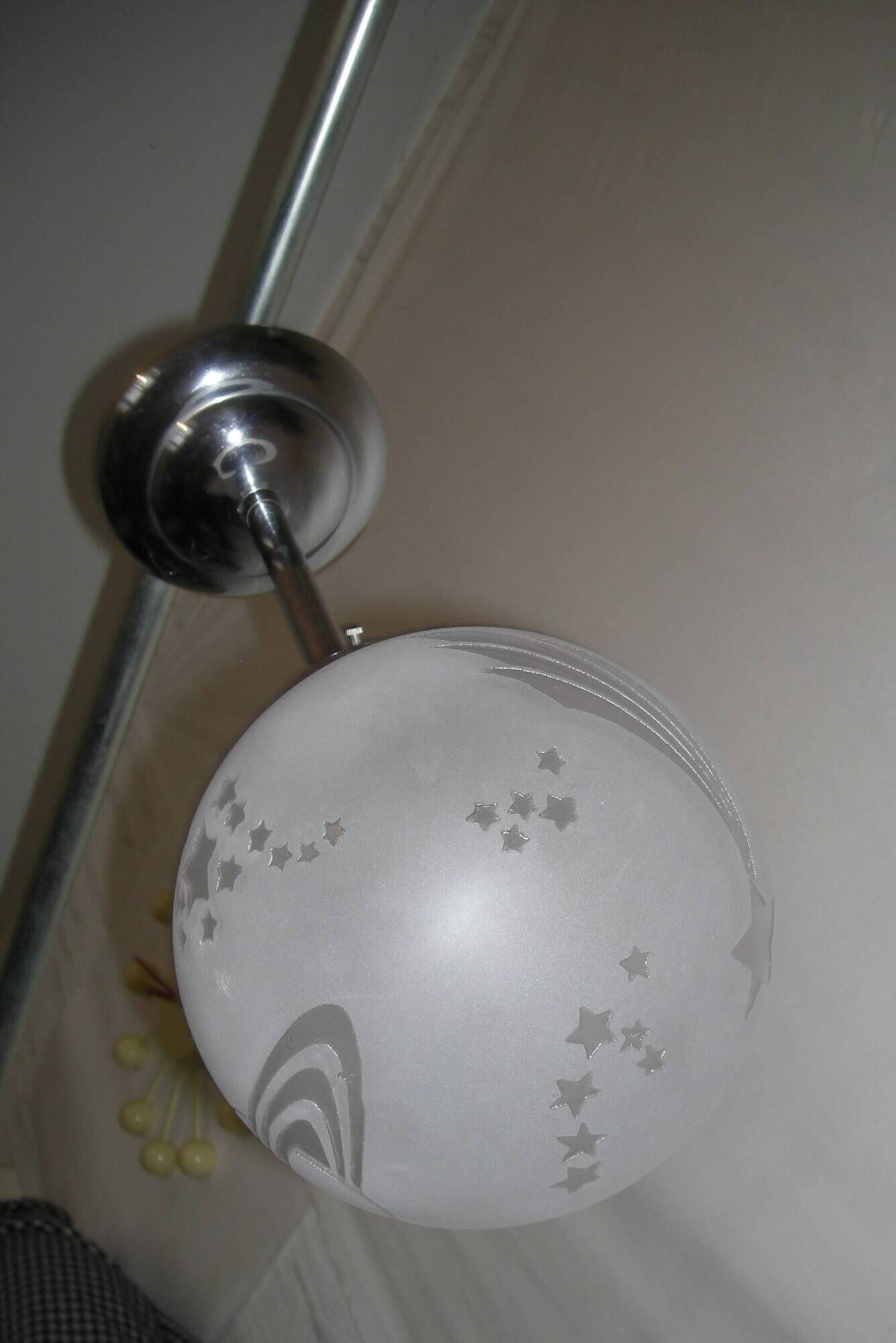 Star lustre; planets - 1920s Deveau - Art Deco