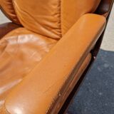 Set of 2 vintage Scandinavian armchairs co.fe.mo Italy 1970