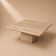 Vintage Italian travertine coffee table, 1970s