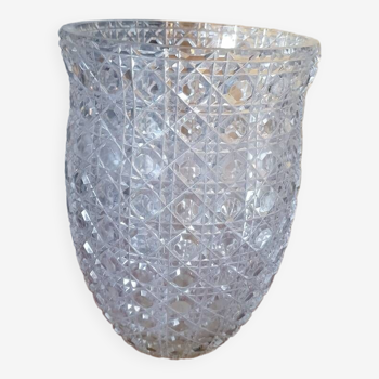 Crystal vase 30 cm