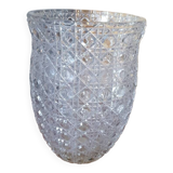 Crystal vase 30 cm