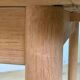 Scandinavian coffee table hans Wegner solid oak