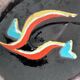 Artist's cup abstract decor