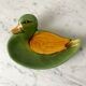 Empty ceramic duck pocket 60s