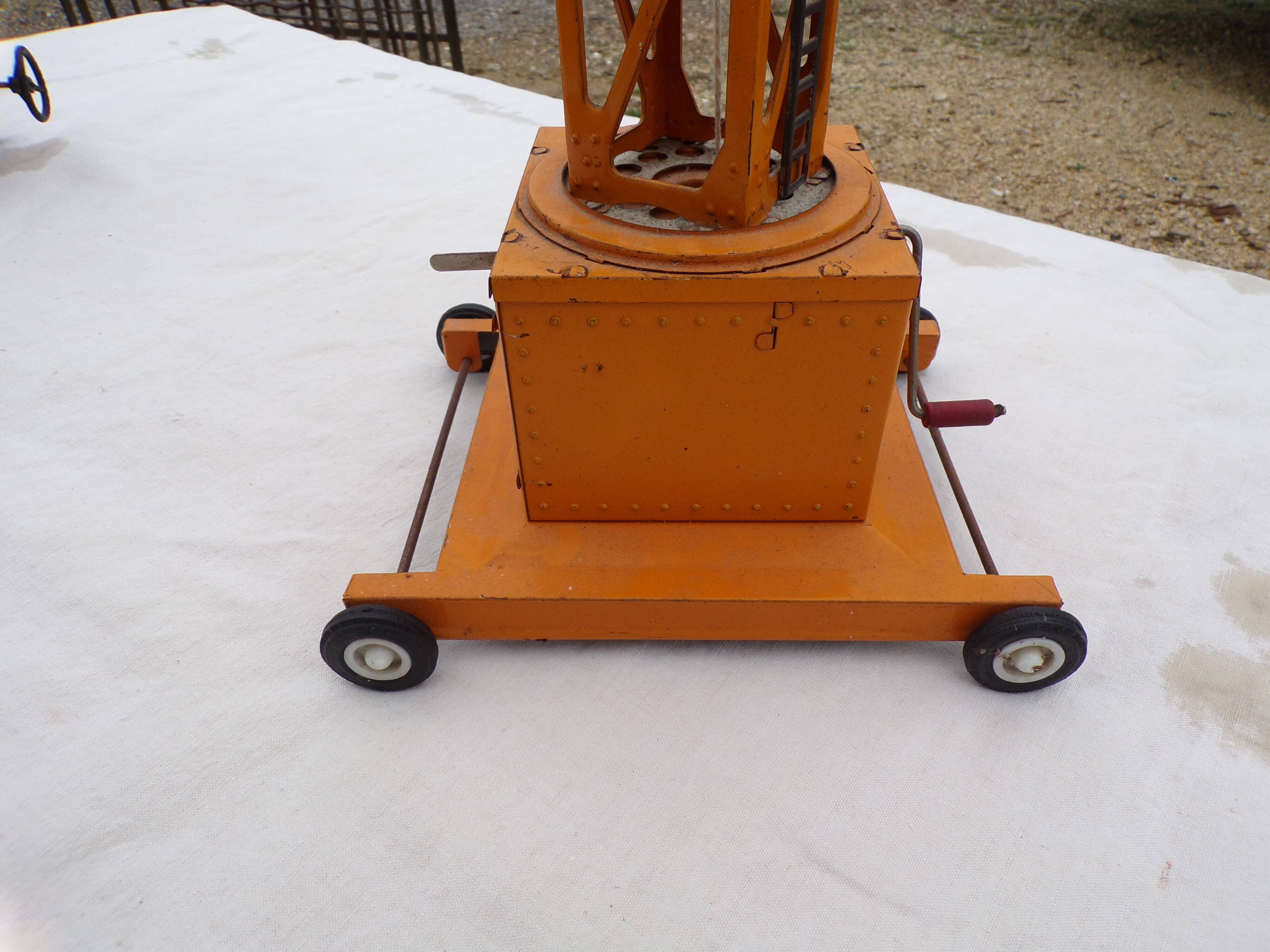 Toys old 2 cranes tole year 50